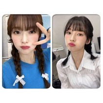 오마이걸 아린 개인 사진 셀카 유광 단면 카드 50장 100장 포카 포토카드 폴구 포구, 시리즈3+4