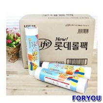 ForU220 롯데롤팩 200매30개 위생롤백 롤백 위생팩 위생백 비닐백, 상세페이지 참조