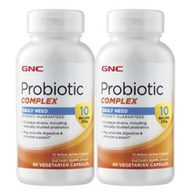 GNC 2병 100억 유산균 Probiotic 10 Billion 90정