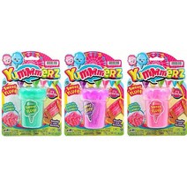 JA-RU 달콤한 향 솜사탕 슬라임 (3 장난감) 소녀 및 소년을 위한 푹신한 퍼티 장난감. 말랑하고 신축성 있는 구름 모래 폼. 스트레스 해소 피젯 귀여운 파티 선물 팩. 6, 3 Units