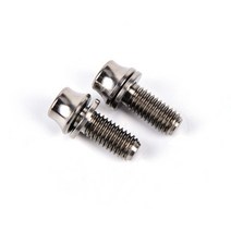 티타늄제 원추형 자전거 병틀 나사 자전거 부품 자전거 물병롱 볼트 3가지 색상 물통거치대, 은색의