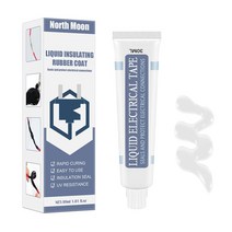 3050ml 액체 절연 고무 코트 방수 빠른 건조 실란트 테이프 붙여 넣기 와이어 보드 전자, 30ml 흰색