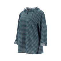 [피에이티/PAT] 신축성이좋아 엄마 할머니가 편하게 입기좋은 프린트 티블라우스 1I-65301