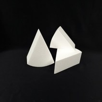 조각 케익 모형 스티로폼, 높이8cm-1호