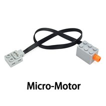 [레고아바타] 파워 기능 모터 테크니컬 부품 MOC 멀티 툴 서보 트레인 PF 8293 8883 모델 모든 브랜드 호환 블록, [34] Micro-Motor