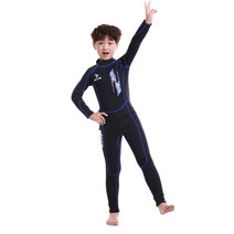 프렌 서핑 잠수복 소 해파리 스쿠버 수중 다이빙 슈트 보온 3mm, 01 Blue_04 M