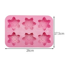 비누만들기 비누키트새로운 4 캐비티 3D 수제 실리콘 비누 금형 마사지 테라피 바 만들기 도구 DIY 타원형, 10 z-pink