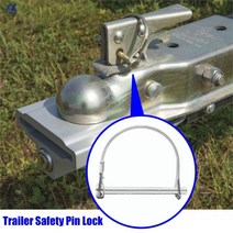 트레일러 부품 빠른 자전거 커플러 안전 스냅 핀 잠금 14 6mm 직경 직경 x D, 1개