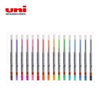아주문구 유니 스타일핏 시그노리필 UMR-109-0.38리필 10본입, 1개, 라임그린 0.28