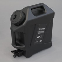12L 캠핑 물통 워터저그 0.9kg 초경량 물탱크, 블랙, 1개