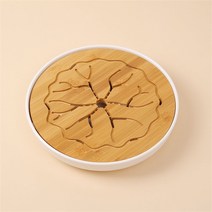 티앤차 연잎 다기트레이 차판(25.5cm) 퇴수기 다도 찻상, 선택옵션