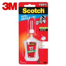 3M 스카치 순간 접착제 AD124 액상형 젤형 4g, 3M 스카치 순간 접착제 AD124 젤형G