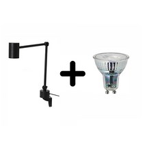 이케아 NYMANE 뉘모네 눈보호 LED 책상 스탠드 조명 작업등 학습 독서등 앤트러싸이트 색상 : 화이트/블랙 204 956 70, 독서등 블랙 LED전구 포함