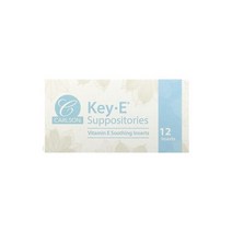칼슨 Carlson Key-E Suppositories 12 Inserts