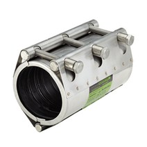 멀티조인트 파이프 보수용 배관 클램프 힌지타입 (SUS304), MJHL, 실리콘