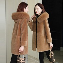 리우씨앤씨 NY6832 여성인조퍼코트