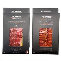 Pure Bellota Iberico Ham Loin Premium Quality Hand Carved Style １00% Iberico Pata Negra 4 Pack, 1