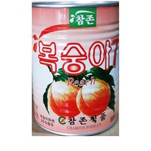 [더착한푸드]복숭아농축액(참존 835ml) 식자재마트 대용량 업소용 음료원액 음료엑기스 복숭아음료 음료베이스(액상) 통조림 농축액
