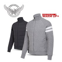 [KLAUS]클라우스 래글런 방풍니트 패딩자켓 KL1261