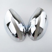 사이드 윙 미러 커버 후면보기 오버레이 크롬 자동차 스타일링 액세서리 기아 스포티지 2010 2011 2012 2013 2014 2015, With lamp hole, With lamp hole
