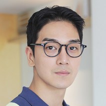 스타일호른 얼굴편한 오버사이즈 다각형 뿔테 투명안경테 블루라이트 차단 안경