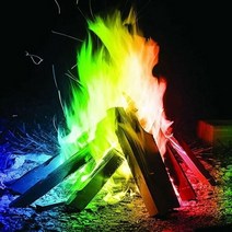 셀럽하우스 오로라가루 30g 10개 - 불멍 감성캠핑 색깔불 모닥불, 기본상품