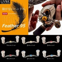 메가텍 리브르 더블 핸들 크랭크 페더 95 시마노 라이트 LIVRE, 3 건메탈/블루