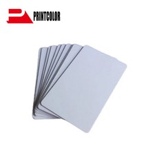 20PC X 광택 흰색 빈 잉크젯 인쇄 가능한 PVC 카드 캐논 프린터에 대 한 엡 손에 방수 플라스틱 ID 명함