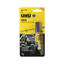 인드림텍 UHU 우후 SSS 슈퍼스트롱 접착제 7g