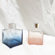 디퓨저용기 - 사각사각 ( 투톤 ), [ 투톤 살구핑크 / 로즈골드캡 ]