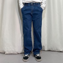 노마진컴퍼니 남자 스판 세미와이드 청바지 핀턱 데님팬츠 흑청 진청 중청 연청 (S-XL)