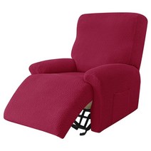 1인용 쇼파 편한의자 리클라이너 쇼파 베드 가죽 recliner sofa 자카드 안락 의자 소파 커버 스트레치 안락 의자 커버 홈 거실 편안한 안락 의자 커버 1234, 이십 일, 4인승