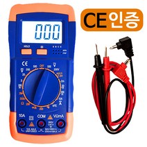 도매짱 멀티 테스터기 전기 테스터기 디지털 멀티미터 전류계 전류 저항 접지 계측기