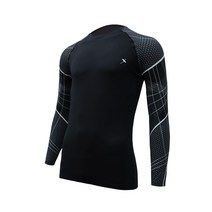 기어엑스 뉴 스포츠 플러스 남성 긴팔 라운드11-1(블랙)