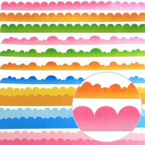 [동화오피스] 쥬쥬 펠트막대 테두리꾸미기 환경구성 환경미화, 펠트 이중칼라띠2입 분홍