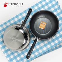 알텐바흐 통5중 스텐 인덕션 궁중팬 26cm, 1개, 통5중 인덕션 궁중팬 웍 26cm