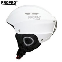 스노우보드헬멧 스노우보드고글 고글헬멧 PROPRO 스키 안전 겨울 따뜻한 성인 야외 스노, [01] S(51-54), 04 Matte White