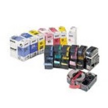 모든잉크샵 엡손 12mm SC12G 호환 라벨테이프, 녹색바탕 + 검정글씨