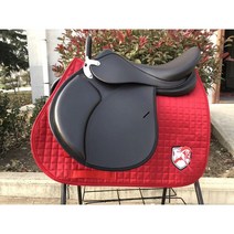 독마장비 말안장 풀 세트 가죽 배꼽 벨트 등자 땀 패드, 갈색 맨 안장