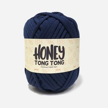 니뜨 허니통통실(100g) / 니뜨털실 뜨개질실 손가방소품실 가방뜨기 러그뜨기 젤리얀킹 허니통통, 121_다크네이비, 1개