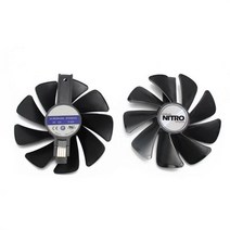 컴퓨터 CPU쿨러 95MM CF1015H12D DC 12V 쿨러 팬 교체 사파이어 Radeon 니트로 RX470 4G RX 580 8Gb 그래픽, 2 FAN