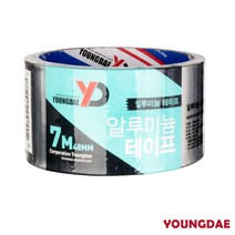 영대 은박테이프 48mm x 7M, 3개