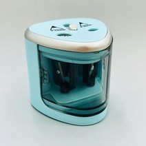 베어플 자동 무선 전동 연필깎이, 1개, 블루