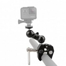 YBD458591고프로 히어로8 슈퍼 클램프 램 볼 마운트 방송 촬영, 단일옵션