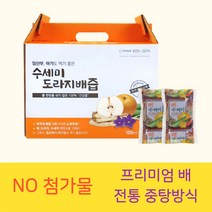수세미 도라지배즙 어린이 임산부 어른 배즙 120ml 50포 100포, 수세미도라지배즙 120ml 100포
