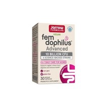 Jarrow Formulas 자로우 포뮬러스 펨 도피러스 어드밴스드 유산균 100억 CFU 냉장보관용 30 베지캡슐
