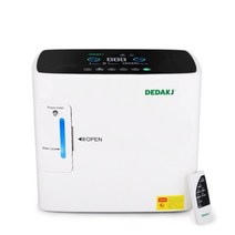 [해외] 산소 발생기 DE-1S 93 고농도 저작동 소음 기계 가정용 휴대용 산소발생기, 110V 더블, 6.5KG, 우리를