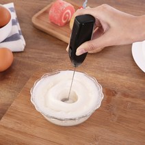 제빵반죽기 베이킹핸드믹서 가정용 빵 반죽기 3 속도 조절 무선 휴대용 전기 식품 믹서 자동 반죽 계란 거품기 베이킹 케이크 크림 위퍼 주방 도구, [03] Black