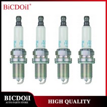 스파크플러그 예열 점화4/6Pcs 101905621 PFR7W-T 14mm 이리듐 VW Touareg Audi A4 2004-2009 A6 A8 6840 1, 01 4Pcs