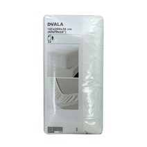 이케아 매트리스커버 드발라 140x200cm 화이트 1개